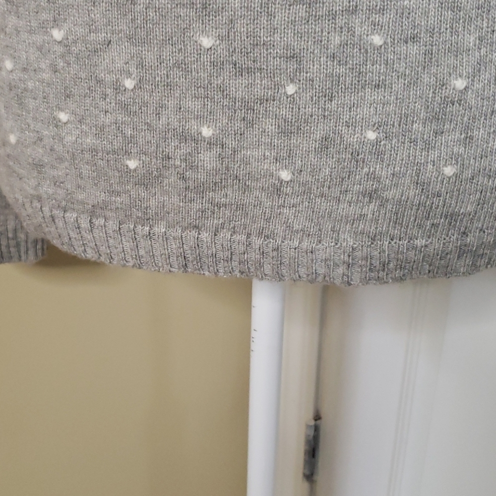 NWOT Benedetta B Grey cashmere/wool sweater - Picture 4 of 6